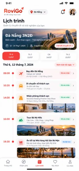 App du lịch - Booking Tour